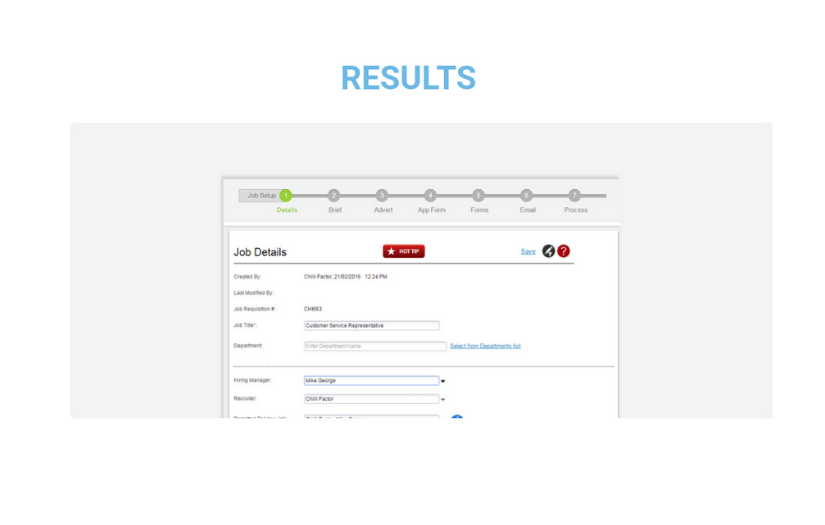 ONLINE RECRUITMENT & CONSULTING SOFTWARE screenshot 2
